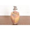 Japanese Raku Pottery Arts & Crafts Glazed Ceramic Art Pottery Lidded Vessel - Image 2