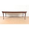 Henkel Harris Queen Anne Solid Mahogany Extension Dining Table, Newly Refinished - Image 3