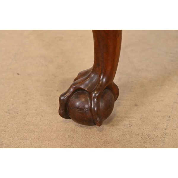 Baker Furniture Chippendale Carved Mahogany Dining Chairs, Set of Eight - Image 8