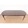 Henkel Harris Queen Anne Solid Mahogany Extension Dining Table, Newly Refinished - Image 5