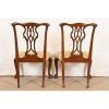 Baker Furniture Chippendale Carved Mahogany Dining Chairs, Set of Eight - Image 10