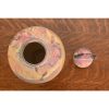 Japanese Raku Pottery Arts & Crafts Glazed Ceramic Art Pottery Lidded Vessel - Image 6