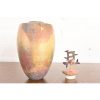 Japanese Raku Pottery Arts & Crafts Glazed Ceramic Art Pottery Lidded Vessel - Image 7