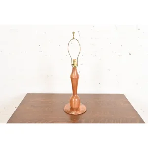 Danish Modern Teak Table Lamp, Circa 1960s