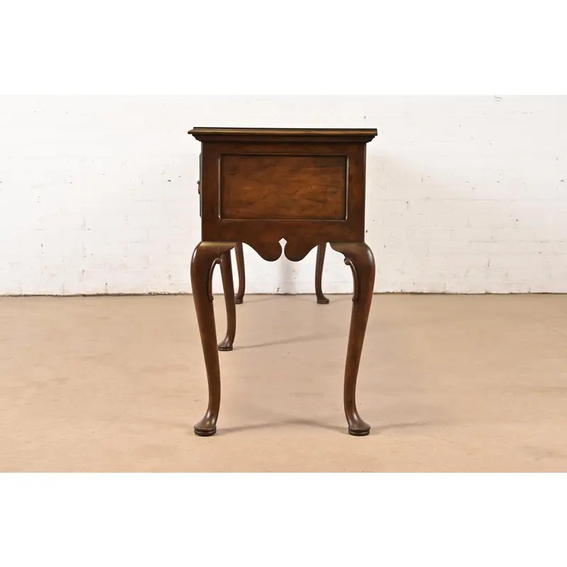 Baker Furniture Georgian Burled Walnut Sideboard Credenza - Image 12