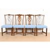 Drexel Heritage Georgian Carved Mahogany Dining Chairs, Set of Four - Image 2