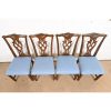 Drexel Heritage Georgian Carved Mahogany Dining Chairs, Set of Four - Image 5