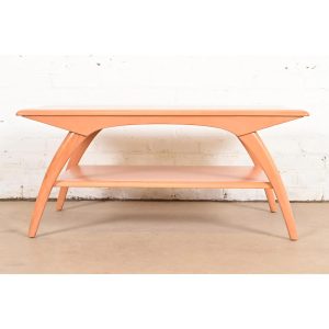 Heywood Wakefield Mid-Century Modern Solid Maple Spider Leg Coffee Table, 1950s