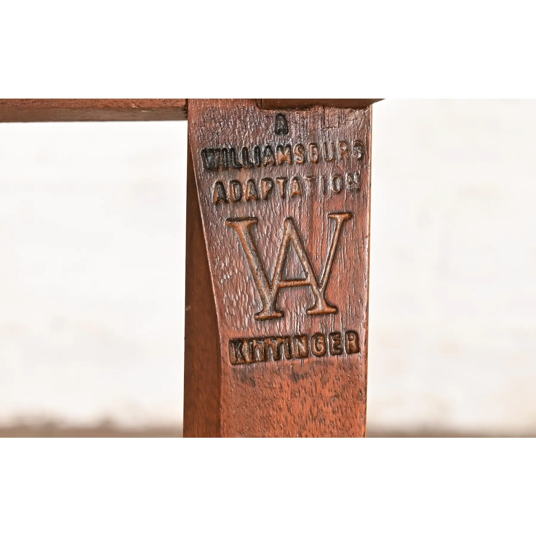 Kittinger Georgian Carved Mahogany Armchairs, Pair - Image 11