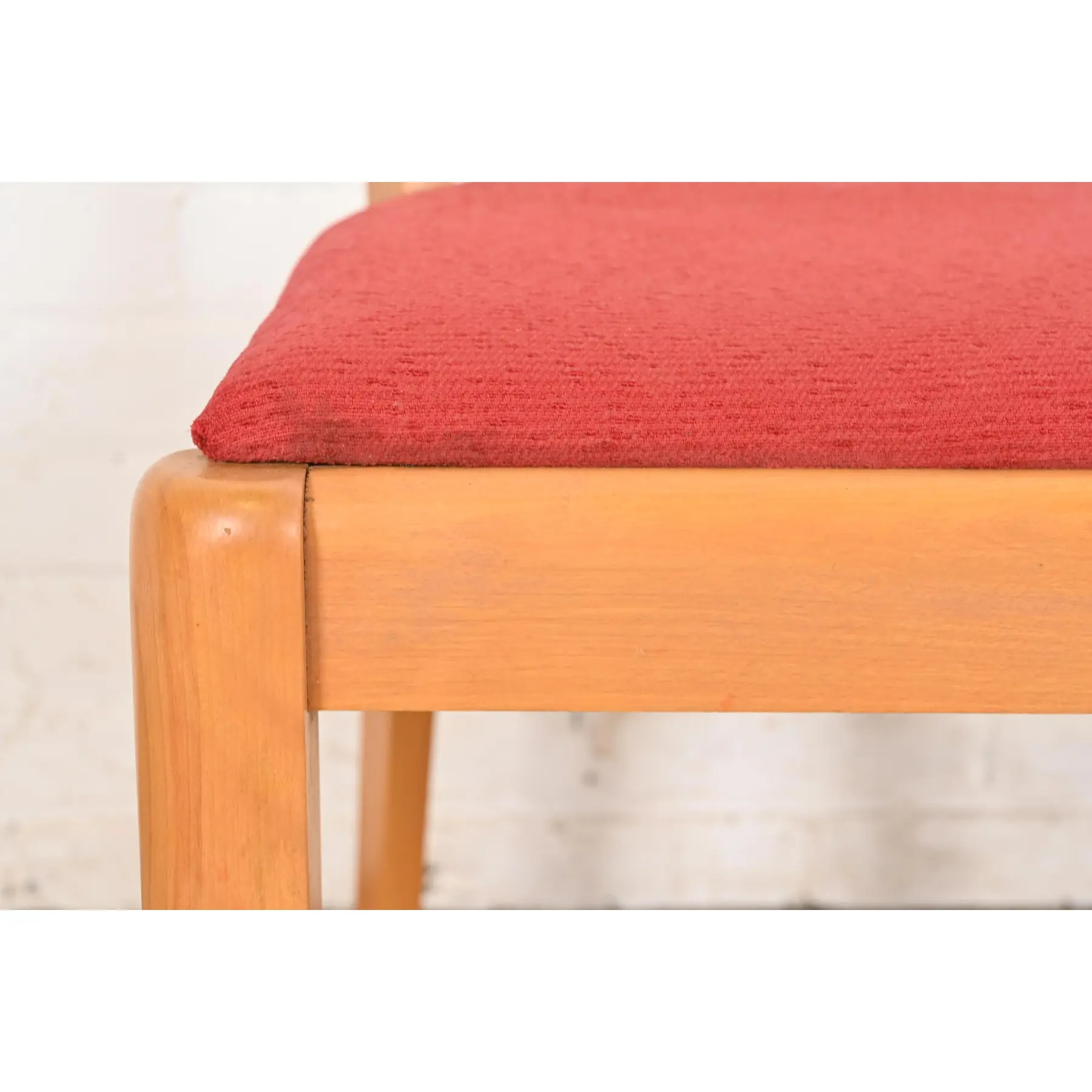 Heywood Wakefield Mid-Century Modern Solid Maple Side Chair, 1950s - Image 8