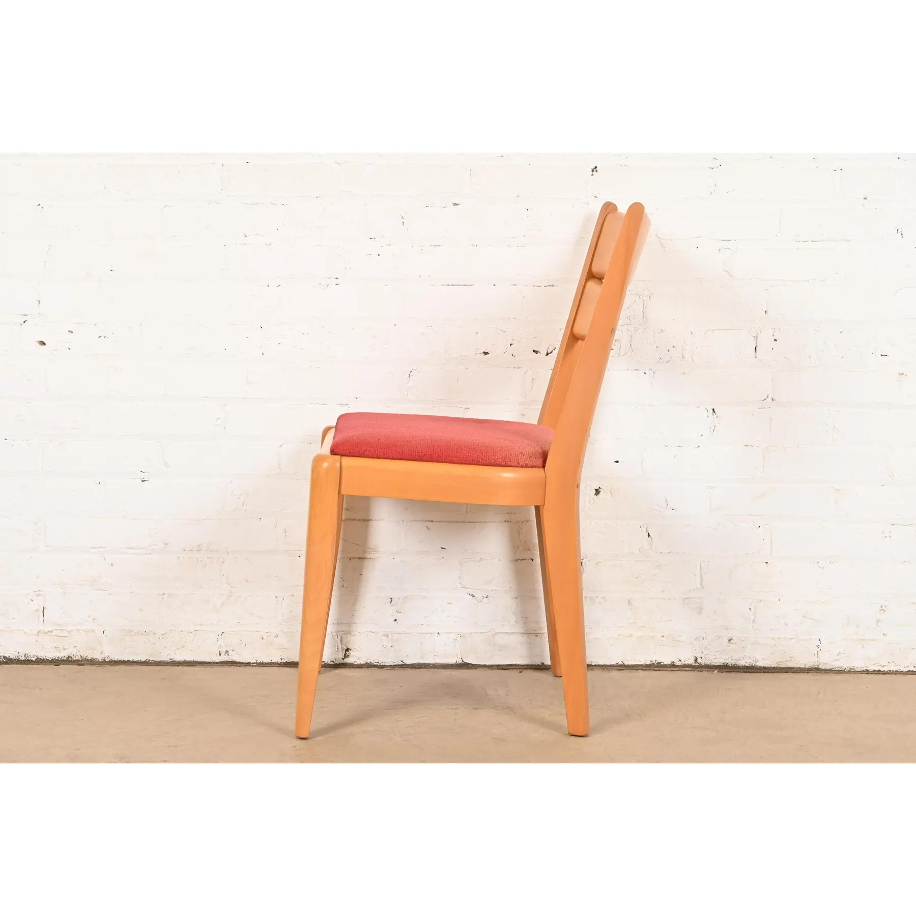Heywood Wakefield Mid-Century Modern Solid Maple Side Chair, 1950s - Image 10