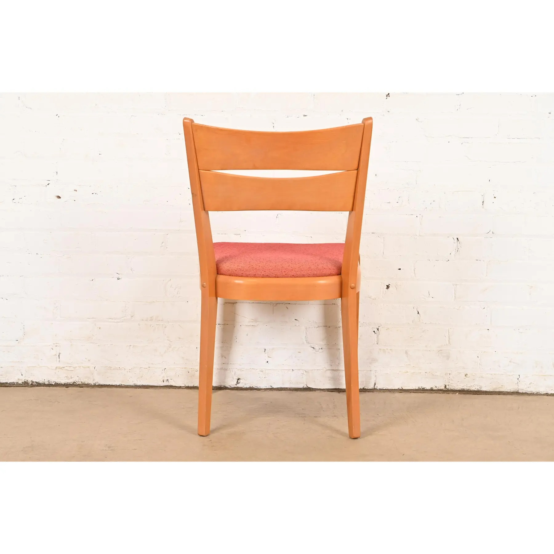Heywood Wakefield Mid-Century Modern Solid Maple Side Chair, 1950s - Image 11
