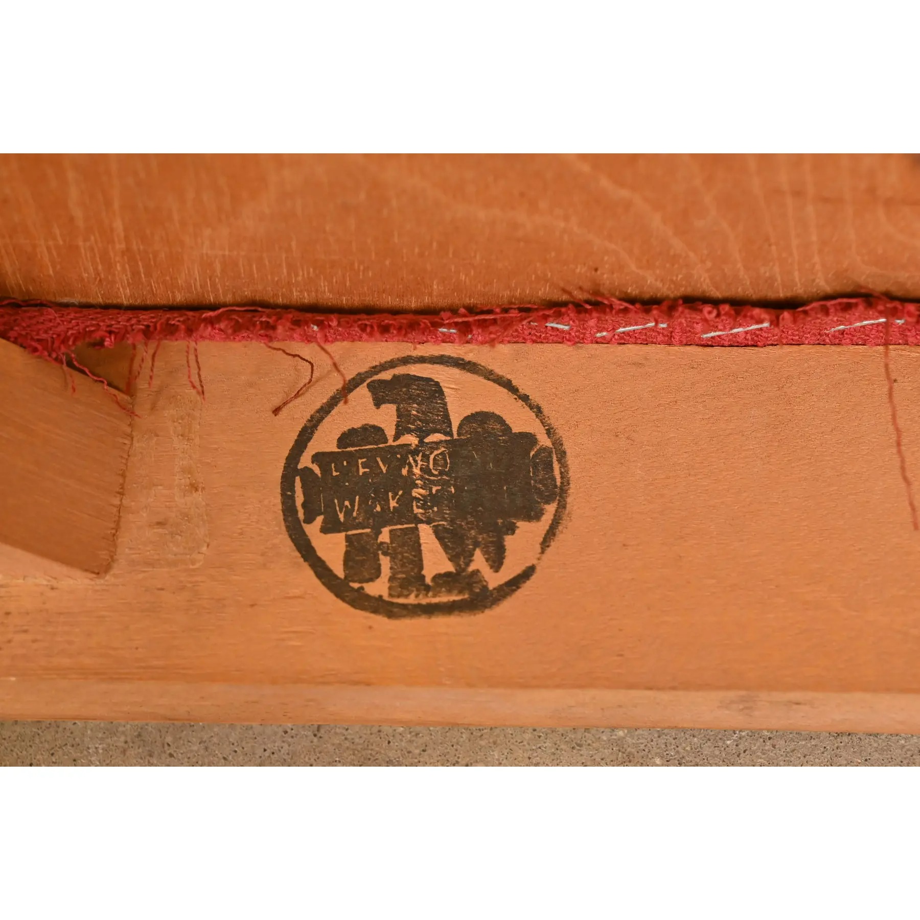 Heywood Wakefield Mid-Century Modern Solid Maple Side Chair, 1950s - Image 12