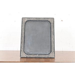 Tiffany & Co. Style Art Nouveau Italian Sterling Silver Overlay Picture Frame