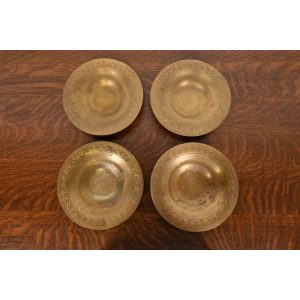 Tiffany Studios New York Bronze Bowls, Set of Four