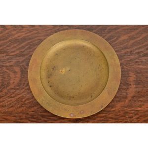 Tiffany Studios New York Bronze Doré Plate