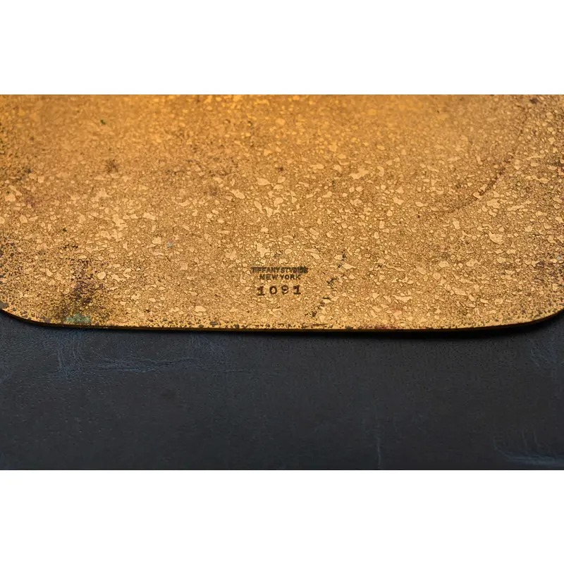 Tiffany Studios New York Bronze Doré Zodiac Bookends, Circa 1910 - Image 11