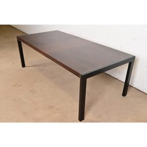 Robert Baron for Glenn of California Rosewood Parsons Extension Dining Table, Newly Refinished