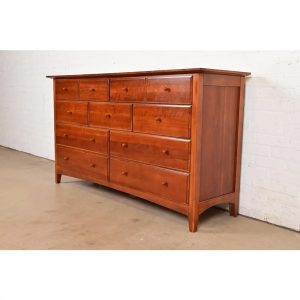 Thomasville Arts & Crafts Shaker Cherry Wood Dresser or Credenza
