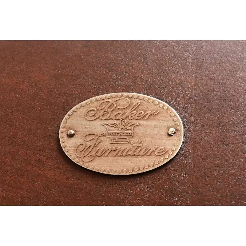 Baker Furniture Italian Provincial Louis XV Carved Cherry and Inlaid Burl Wood Extension Dining Table - Image 16