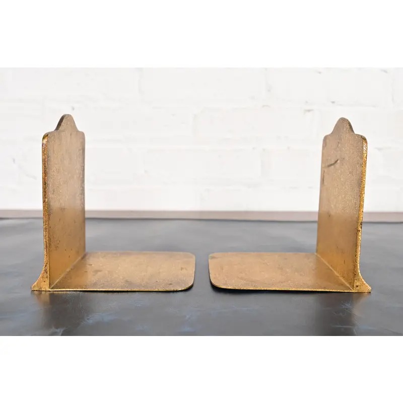 Tiffany Studios New York Bronze Doré Zodiac Bookends, Circa 1910 - Image 8