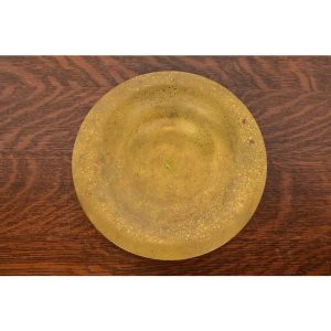 Tiffany Studios New York Bronze Doré Plate or Shallow Bowl