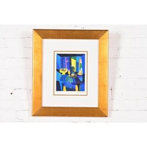 Marcel Mouly "Le Siphon Du Manier De Gis" Framed Lithograph, 2003