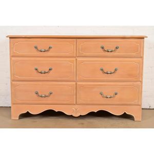 Ethan Allen French Provincial or Country French Maple Six-Drawer Dresser