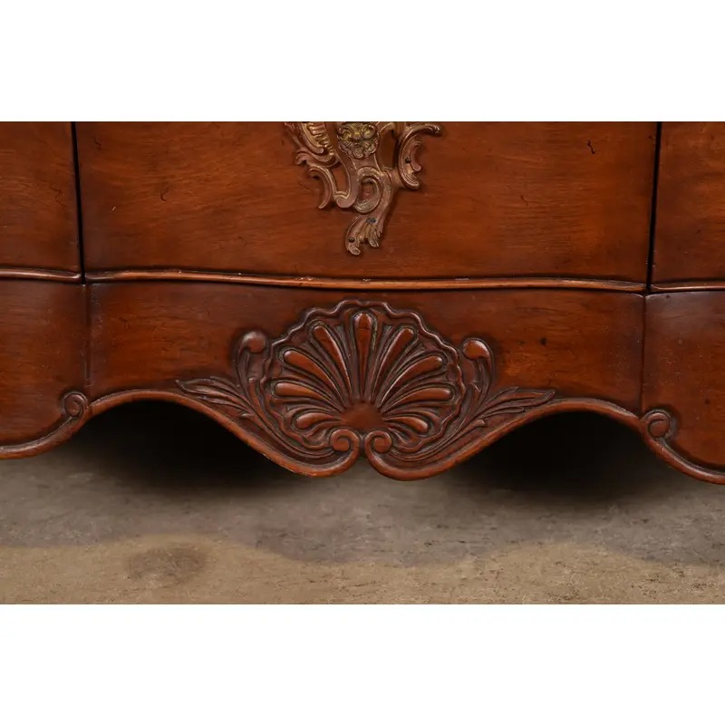 Bodart French Provincial Louis XV Fruitwood Triple Dresser, Circa 1960s - Image 10