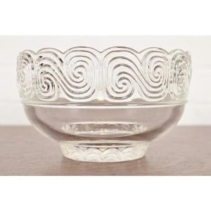 Tiffany & Co. "Louis Comfort Tiffany Collection" Art Deco Cut Crystal Bowl