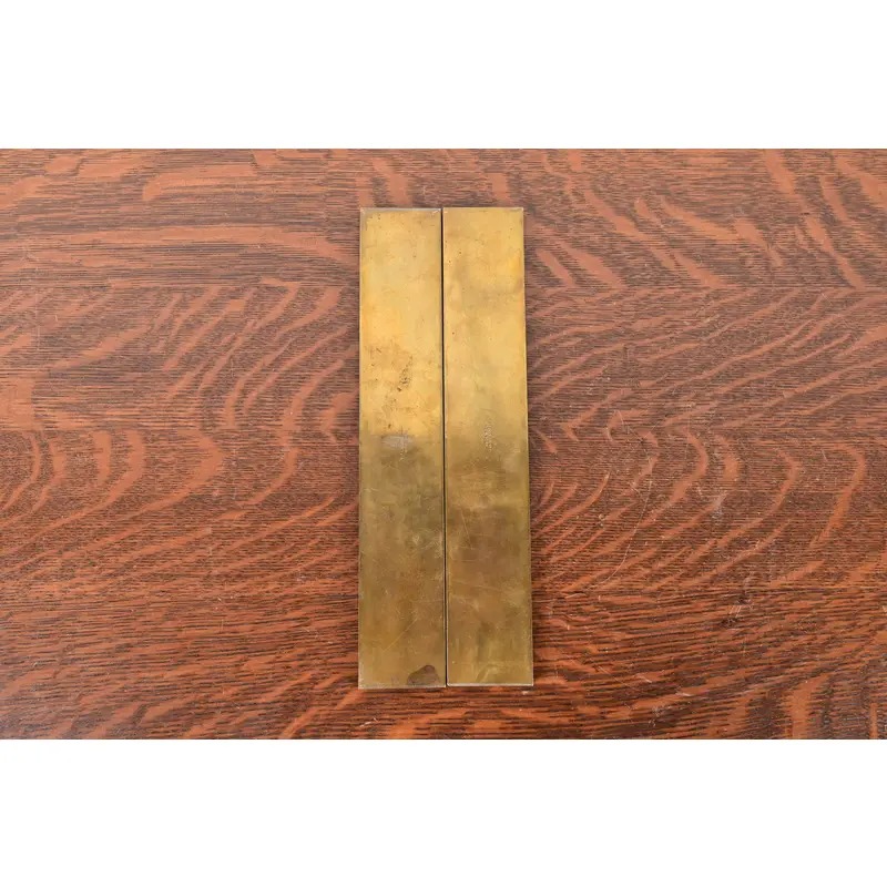 Tiffany Studios New York Grapevine Bronze Doré Blotter Ends With Leather Desk Blotter - Image 10