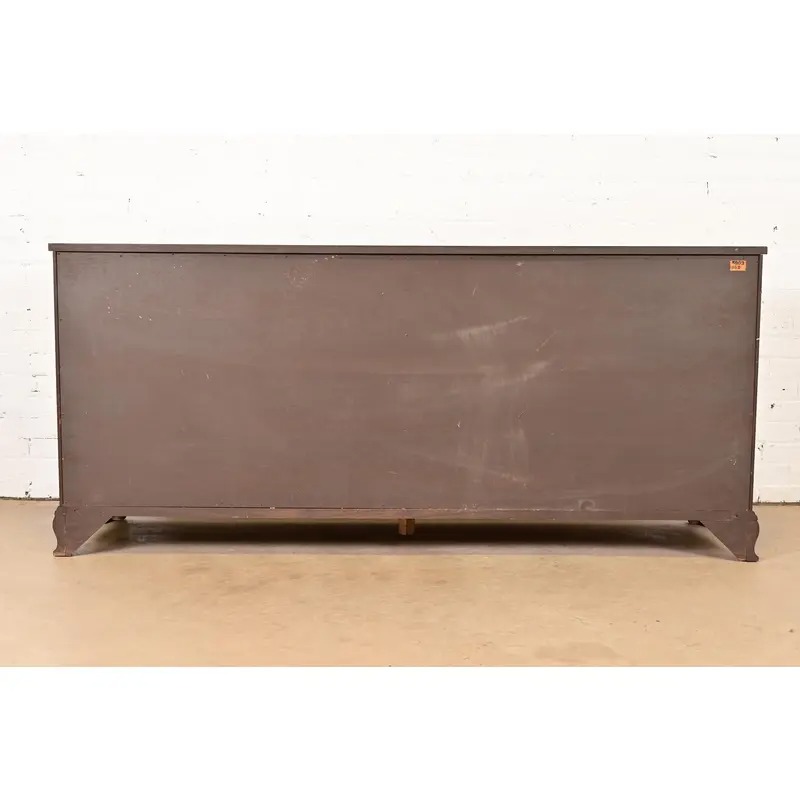 Baker Furniture Chippendale Carved Mahogany Seven-Drawer Dresser or Chest of Drawers - Image 11