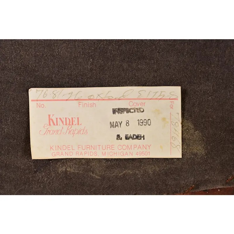 Kindel Furniture Georgian Carved Mahogany Armchairs, Pair - Image 11