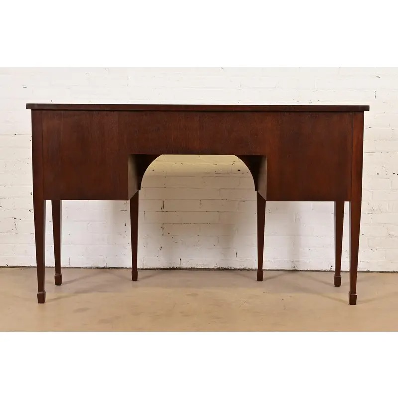 Baker Furniture Federal Inlaid Mahogany Sideboard Credenza, Newly Refinished - Image 14