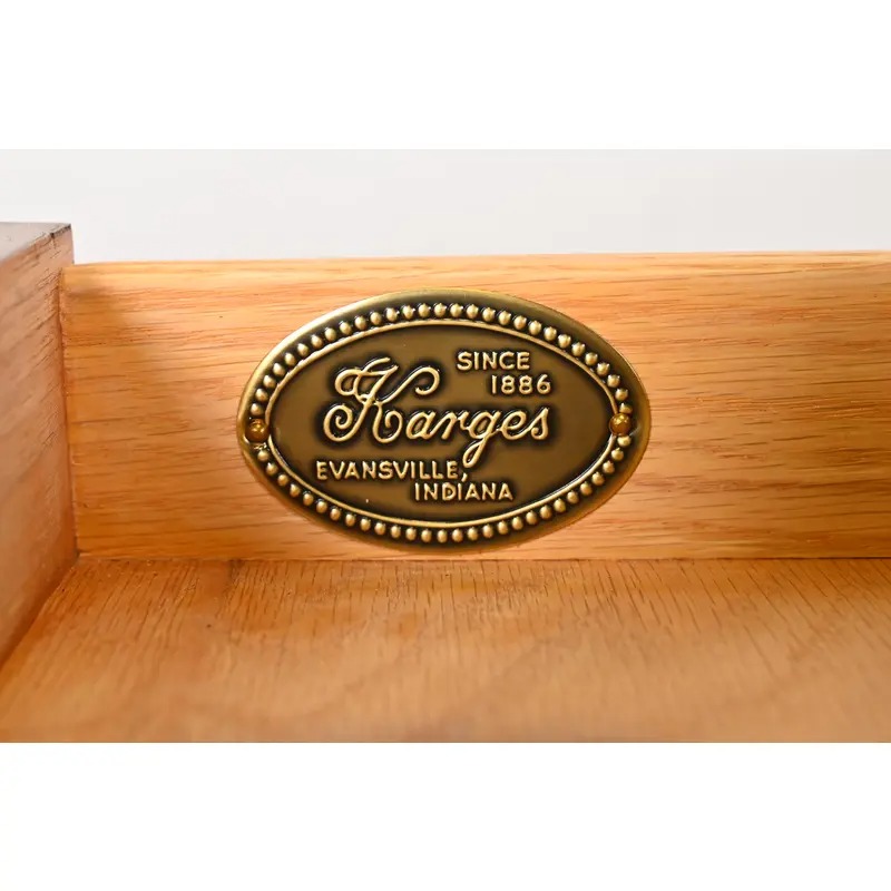 Karges French Regency Louis XVI Burled Walnut Console Table or Server - Image 6