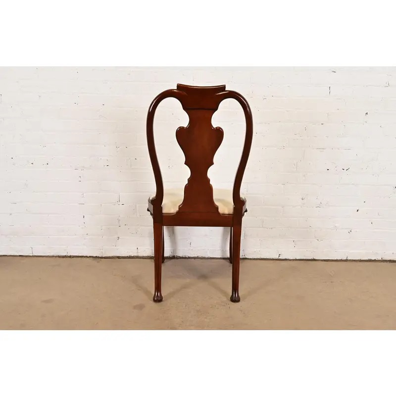 Baker Furniture Georgian Carved Mahogany Side Chair or Dining Chair - Image 7