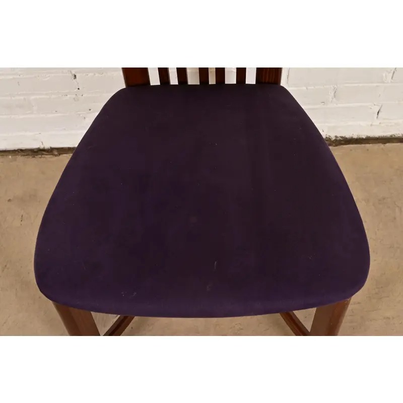 Frank Lloyd Wright Style Arts & Crafts High Back Side Chair or Dining Chair - Image 7