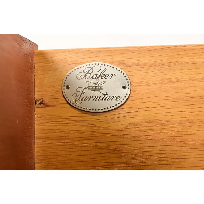 Baker Furniture Chippendale Carved Mahogany Seven-Drawer Dresser or Chest of Drawers - Image 8