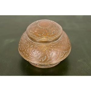 Marshall Field & Co. Antique Viking Bronze Inkwell, Circa 1910