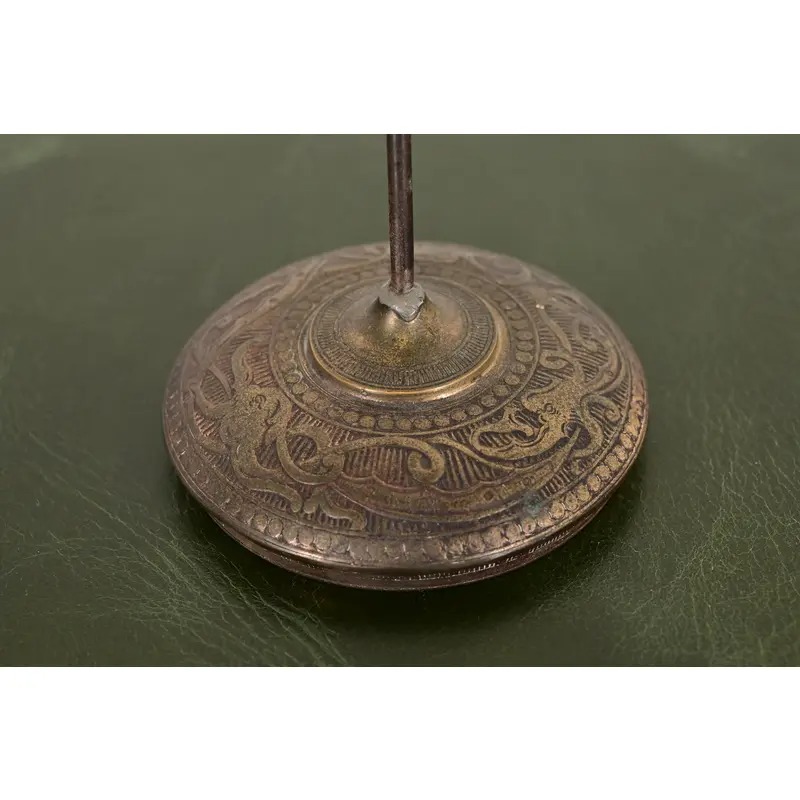 Marshall Field & Co. Antique Viking Bronze Stationery Holder Spindle, Circa 1910 - Image 5