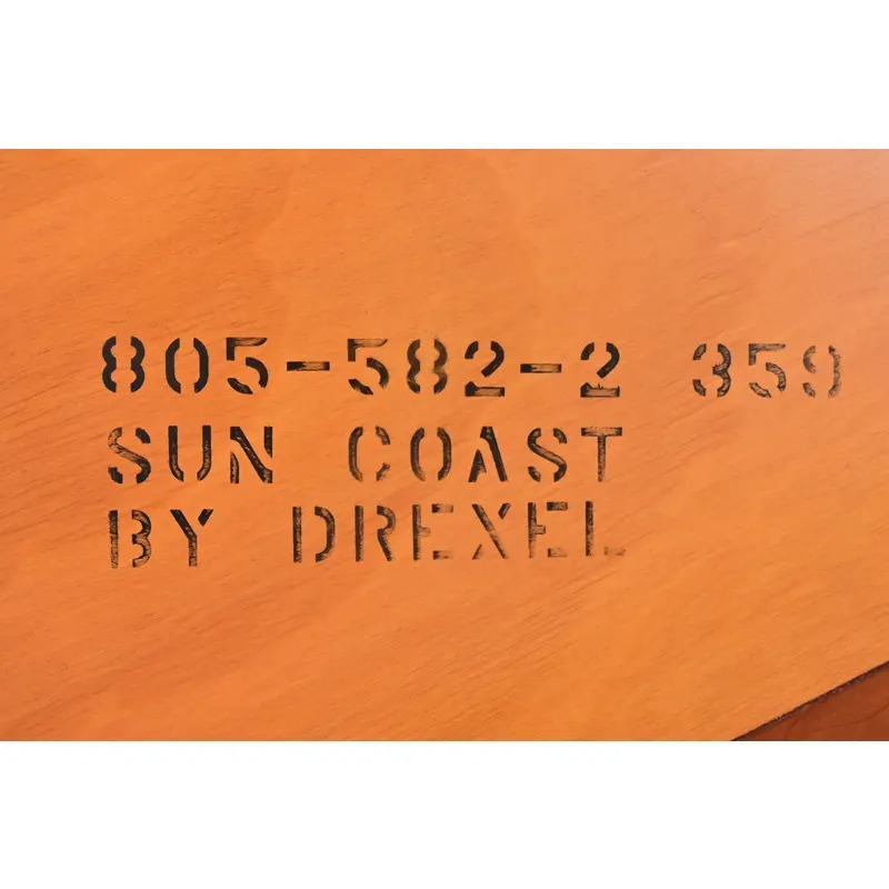 Kipp Stewart for Drexel Sun Coast Mid-Century Modern Cherry Wood Full Size Poster Bed, 1960s - Image 8