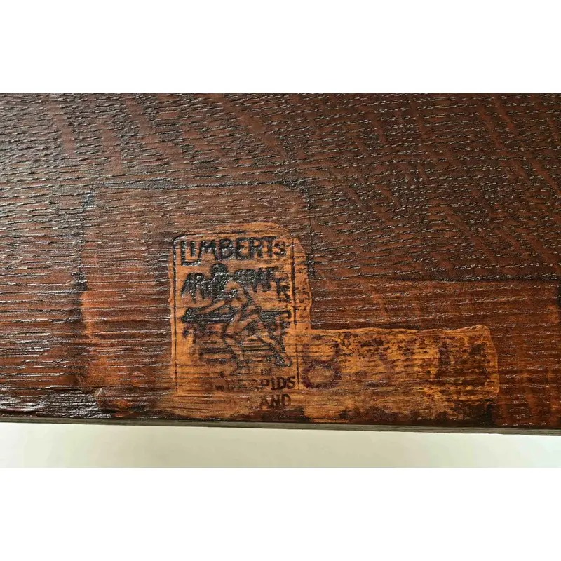 Limbert Antique Mission Oak Arts & Crafts Daybed, Newly Restored - Image 9