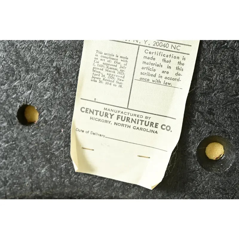 Century Furniture French Country Carved Solid Oak Ladder Back Armchairs, Pair - Image 11