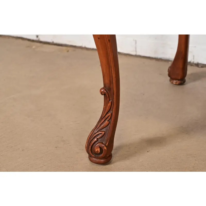 Romweber French Provincial Louis XV Burl Wood Sideboard or Bar Cabinet, Circa 1920s - Image 11