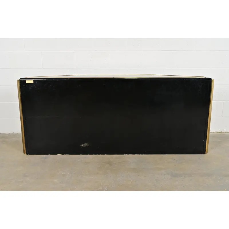 Bernhard Rohne for Mastercraft Acid Etched Brass "Tree of Life" Sideboard Credenza, 1970s - Image 13