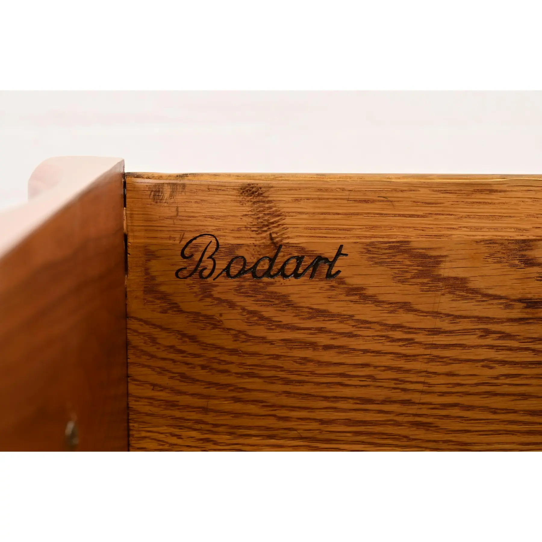 Bodart French Provincial Louis XV Pink Lacquered Dresser Chest, Newly Refinished - Image 6