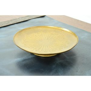 Tiffany Studios New York ‘Sea Anemone’ Bronze Doré Footed Tazza or Compote Dish