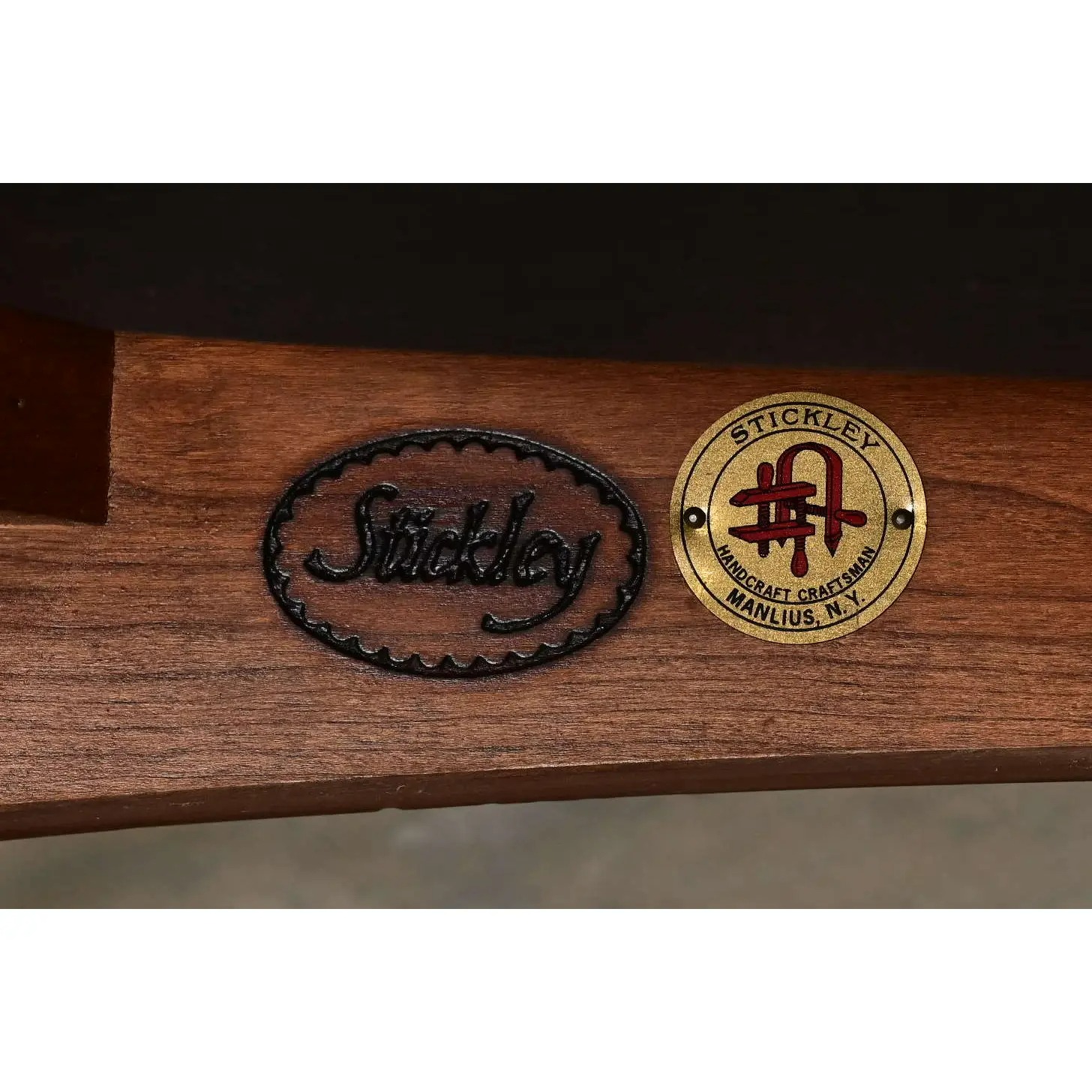 Stickley Mission Arts & Crafts Cherry Wood Spindle Lounge Chair, Newly Upholstered - Image 11