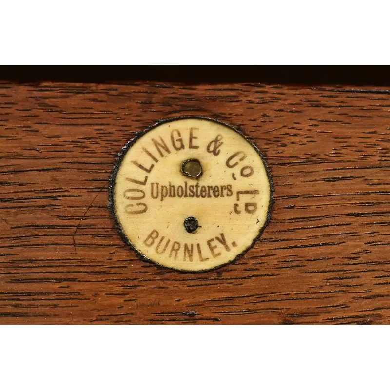 Herter Brothers Style Antique English Victorian Carved Oak Mirrored Back Bar or Sideboard, Circa 1890s - Image 9