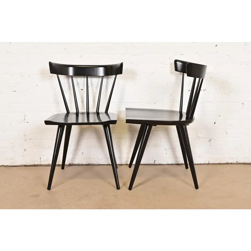 Paul McCobb Planner Group Mid-Century Modern Spindle Back Dining Chairs, Set of Eight - Image 11